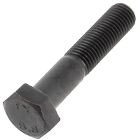 Vis à Tête Hexagonale Acier Classe 8.8 Noir Filetage Partiel Pas de 100 DIN 960