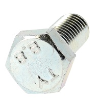 TH Acier 8.8 Zingué Blanc Filetage Total Din 933