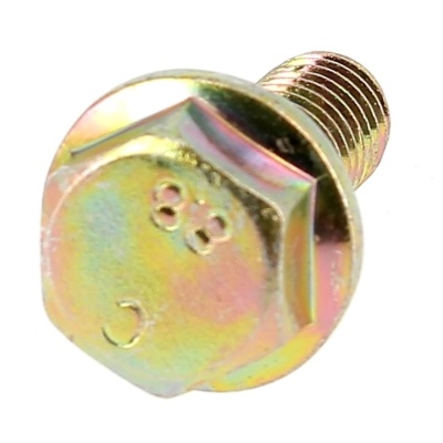 TH à Embase Crantée Acier 8.8 Zingué Bichro Din 6921