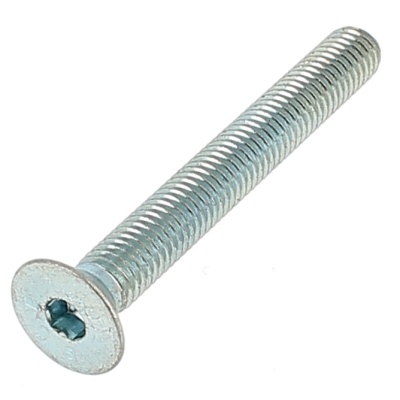 Acier 10.9 Zingué Blanc Entièrement Filetée